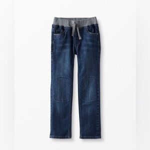 Hanna Andersson Pull-On Double Knee Slim Jeans boys size 8 and 10
